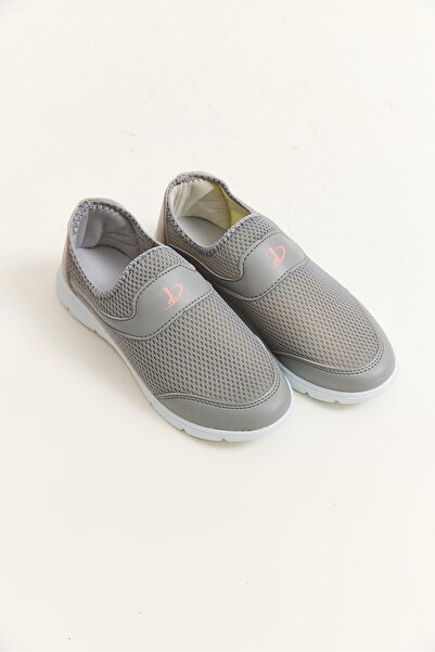 Raneel Kazançlı Alışveriş Laceless model comfortable sole shoe grey