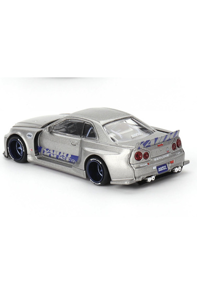 mini gt x Kaido House Nissan Skyline GT-R (R34) 1/64 Ölçek Diecast Model