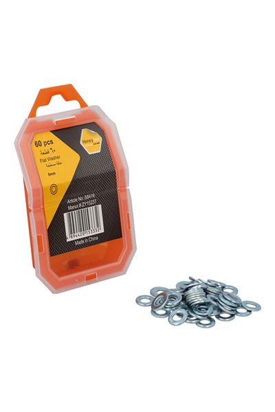 HONEYBEE 60-Piece Precisely Engineered High Load Bearing Flat Washer