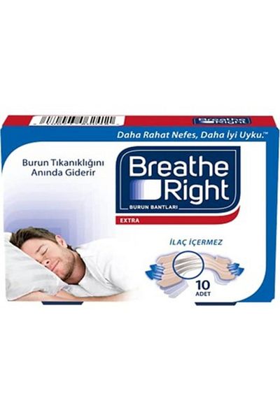 Breathe Right Breathe Right Extra Sleep Band, 10 Pieces