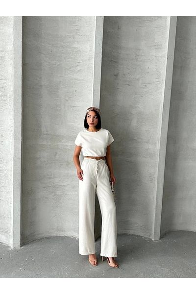 TB Terzi Bey Blouse Trousers Set