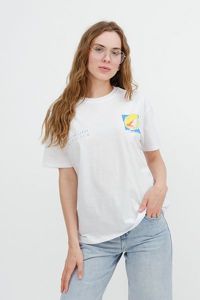 Addax Crew Neck Printed T-Shirt P10470