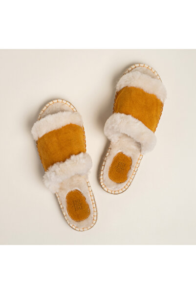 Zsa Zsa Zsu Florya Jüt Terlik 22x 30x 22 Cm Hardal