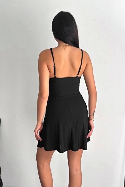 KAZAX Mini rochie subțire cu bretele duble