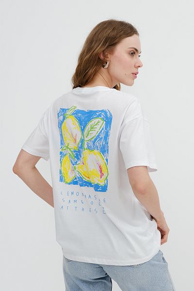 Addax Crew Neck Printed T-Shirt P10470