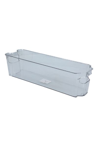 Felli Dishwasher Safe Multipurpose Plastic Fridge Storage Organizer Clear
