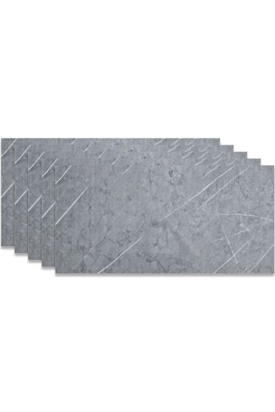 HOZRO Set of 100 x HOZRO self-adhesive marble imitation tiles, abstract pattern, for walls