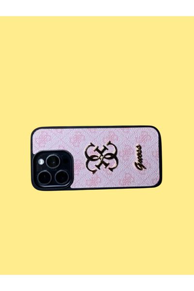 Guess Phone case compatible with iPhone 14, Guess, pink