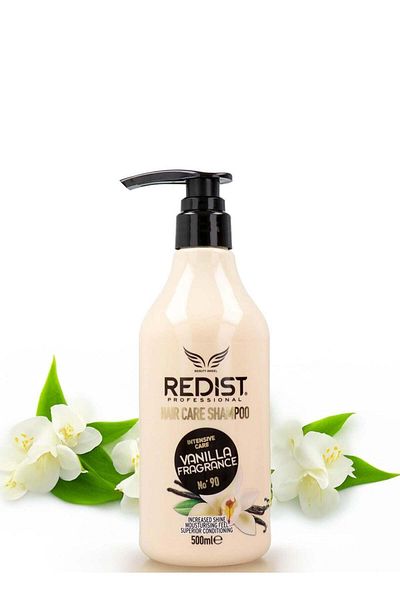 Redist Hair Care Shampoo Vanilla No 90 – 500ml for Damaged & Dry Hair