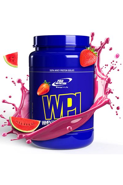 Pro Nutrition Protein Whey protein isolate, WPI Watermelon Strawberry 900g