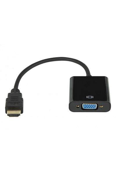 Blow HDMI-VGA plug adapter, Blow, With 3.5 plug and cable, Black/Blue