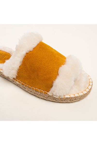 Zsa Zsa Zsu Florya Jüt Terlik 22x 30x 22 Cm Hardal