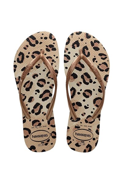 Havaianas Papuci de damă Slim Animals - Leopard