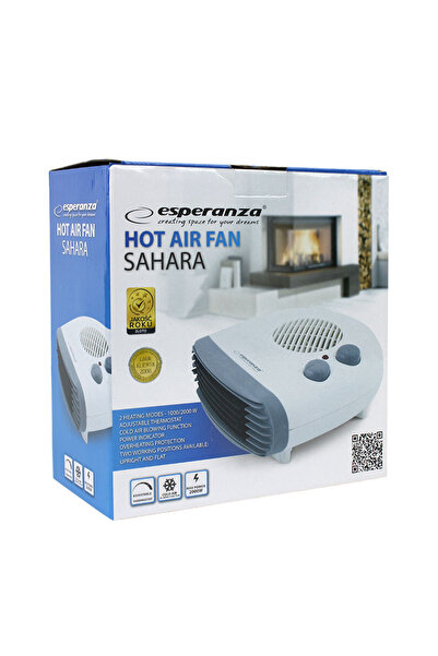 ESPERANZA Aeroterma 2000W, 2 viteze, termostat, 3 trepte aer, Esperanza Sahara