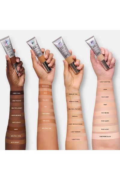 it cosmetics ات كوزمتيكس كريم سي سي بلس بمعامل حماية 50 - ناتشورال تان 32 مل