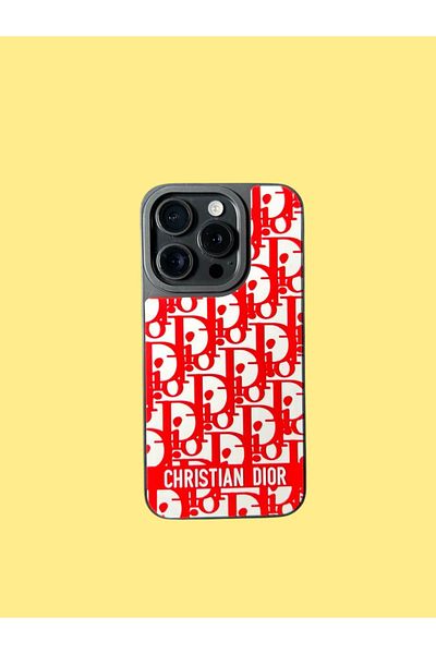 Christian Dior Christian Dior iPhone 14 PRO Phone Case - Red