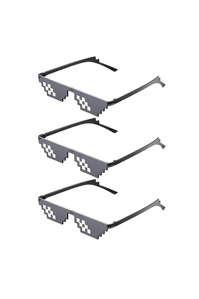 Sprise Set 3 Ochelari Thug Life Deal WIth It