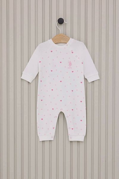 ALFA AKSESUAR 03 U.S. Polo Baby Jumpsuit Usb2105 Cream