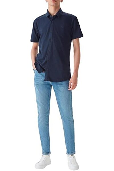 Ltb Βασικό κοντομάνικο μπλουζάκι με λεπτή εφαρμογή