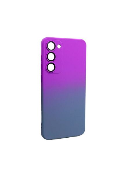 Gtech Husa Tropycal Gradient Silicone, Compatibil cu Samsung Galaxy S23 Plus, din silicon Flexibil, Mov