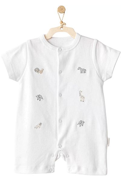 ALFA AKSESUAR 03 Andywawa Ac25805 Little King Baby Jumpsuit White