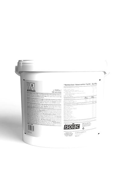 Pro Nutrition Whey Protein, WPI Protein Isolate, Vanilla, 3500g