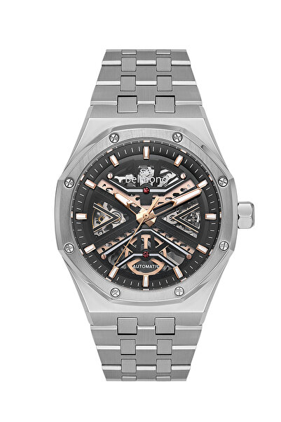 Belmond Kng1146.360 Gümüş & Rose Çelik Kordon Erkek Kol Saati