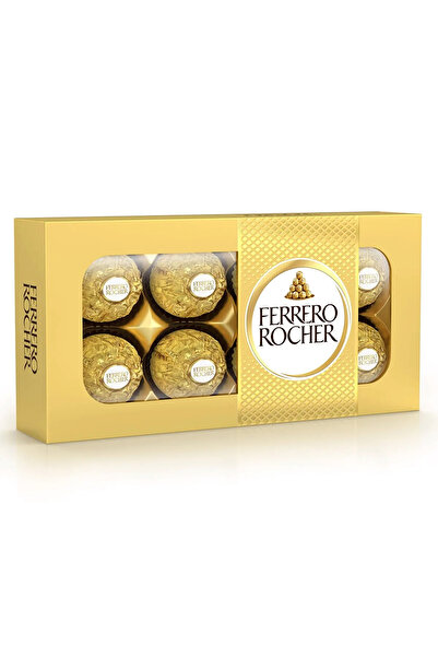 Ferrero Rocher Çikolata 200 g – Fındıklı Pralin Çikolata Lezzeti