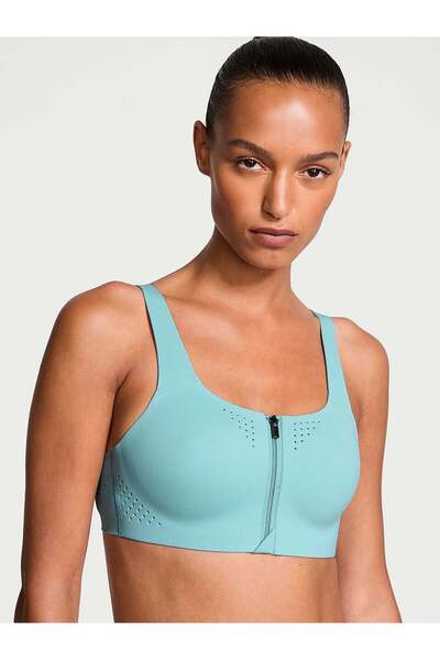 Victoria's Secret Yeni stil! Featherweight Önden Fermuarlı Maksimum Sporcu Sü...
