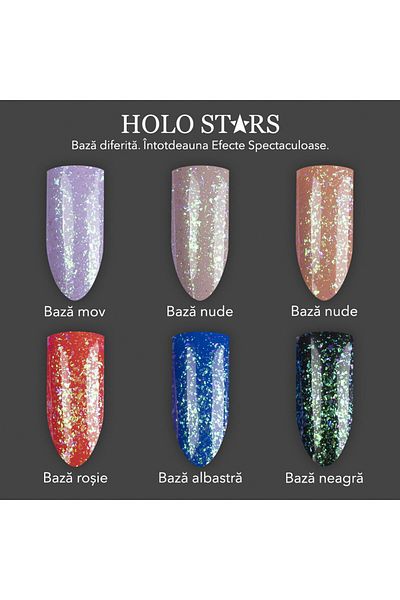 SensoPRO Milano Oja semipermanentă Holo Stars SensoPRO Milano 10ml, Astral Shine #09