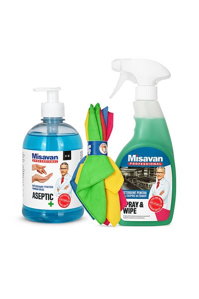 Misavan Office Touch & Go – Curățenie Rapidă pentru Birou și Igienă Personală