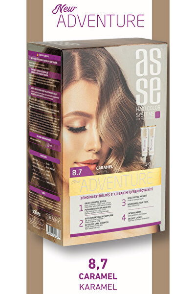 CeyCeey ASSE SAÇ BOYASI KARAMEL 8.7