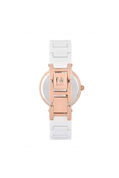 Anne Klein ساعة آن كلاين النسائية التناظرية الكاجوال AK/1018RGWT