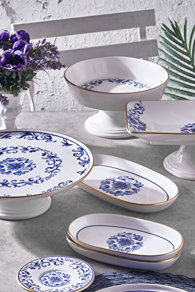 Fecra Riyo 18 Parça Servis ve Sunum Seti