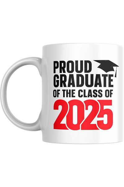 SiestaSafari Coffee Mug Proud Graduate Class of 2025 Graduation Gift