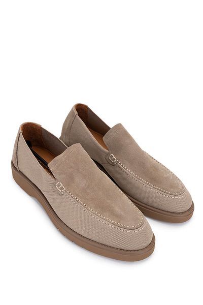Tamer Tanca Men's Genuine Leather Mink Casual Shoes
