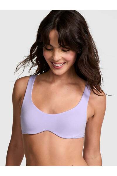 Victoria's Secret Base Pamuklu Desteksiz Scoop Sütyen