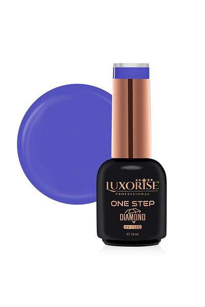 LUXORISE Oja semipermanentă One Step Diamond Dark Iris 10ml, LUXORISE
