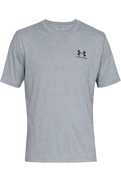 Under Armour Ανδρικό μπλουζάκι Ua M Sportstyle Lc Ss Grey 1326799-036