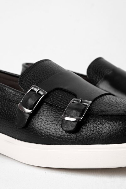 MY DERİ Shany Men's Genuine Leather Casual Shoes 3908