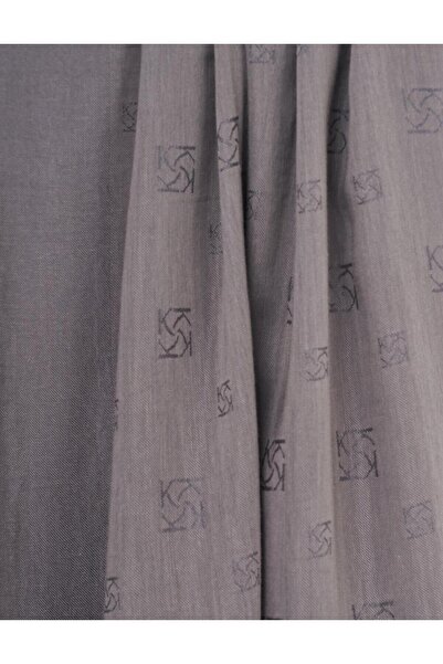 Kayra Φυσικό σάλι ανθρακί με λογότυπο