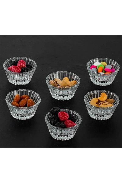 Snow Homs 6 Sauce Bowls, Snack Bowls, Turkish Delight Bowls