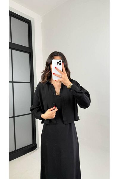 manana fashion Modal Fabric Trend Shirt Dress