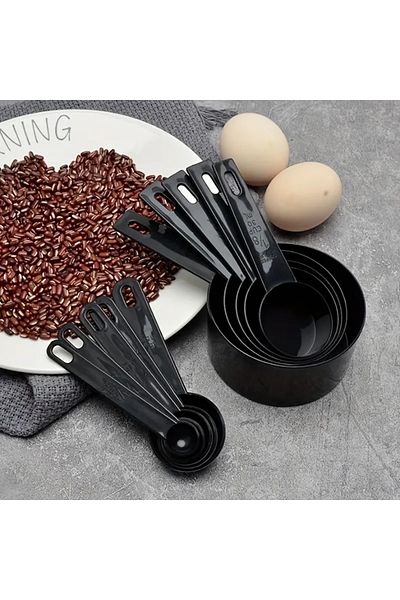 Siliko World 10 Piece Measuring Spoon Set Practical Easy to Clean