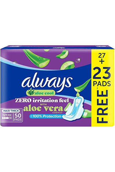 Always Cool & Dry, No Heat Feel, Maxi Thick, Large Sanitary Pads with Wings, ...