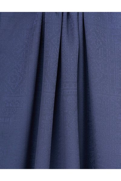 Kayra Ethnic Pattern Sapphire Shawl Jeans