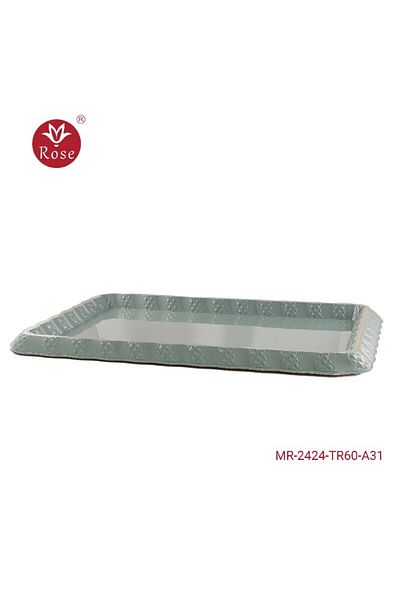 Rose MR-2424-Tea and coffee serving tray (35*60 cm) Rose