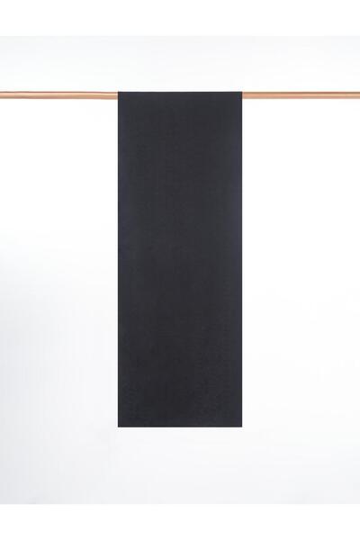 Kayra K Logo Woven Shawl Black