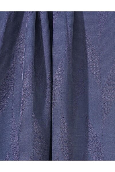 Kayra Геометричний візерунок Сапфіровий шарф Синій