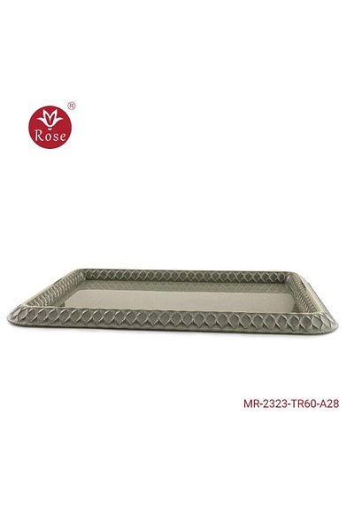 Rose MR-2323-Tea and coffee serving tray (35*60 cm) Rose